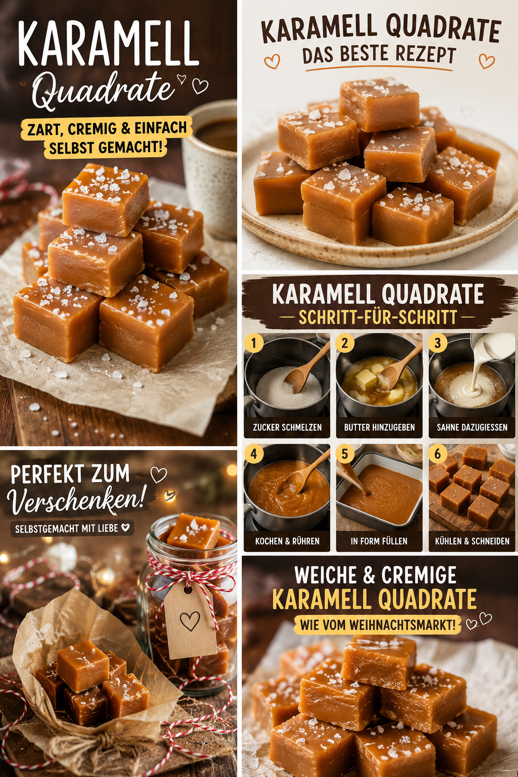 karamell quadrate