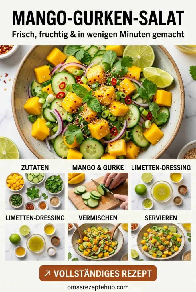Mango Gurken Salat Rezept