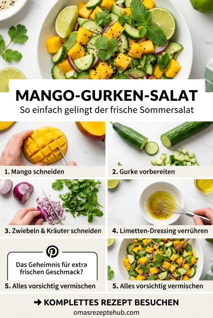 Mango Gurken Salat Rezept
