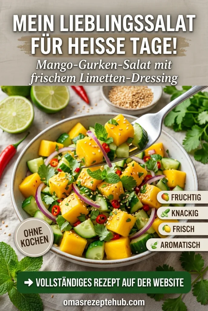 Mango Gurken Salat Rezept