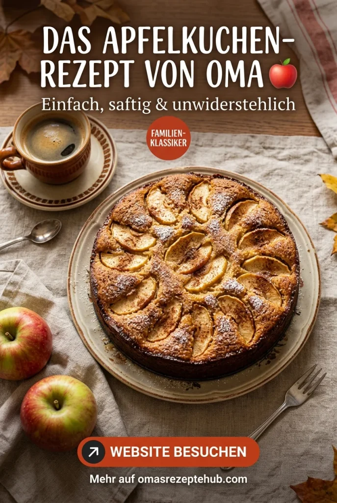 Deutscher Omas Apfelkuchen