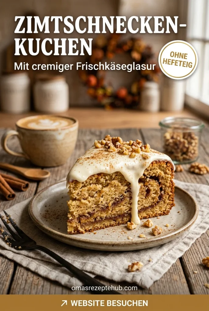 einfacher Zimtschnecken-Kuchen