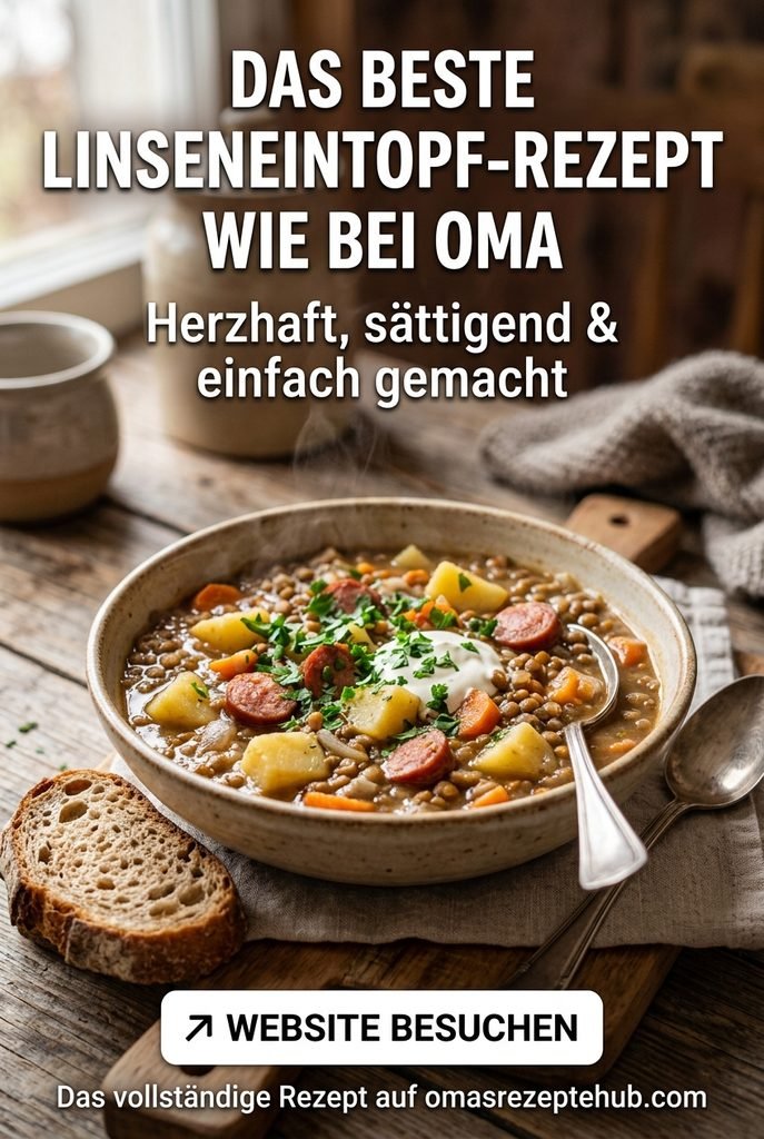 Linseneintopf mit Kartoffeln