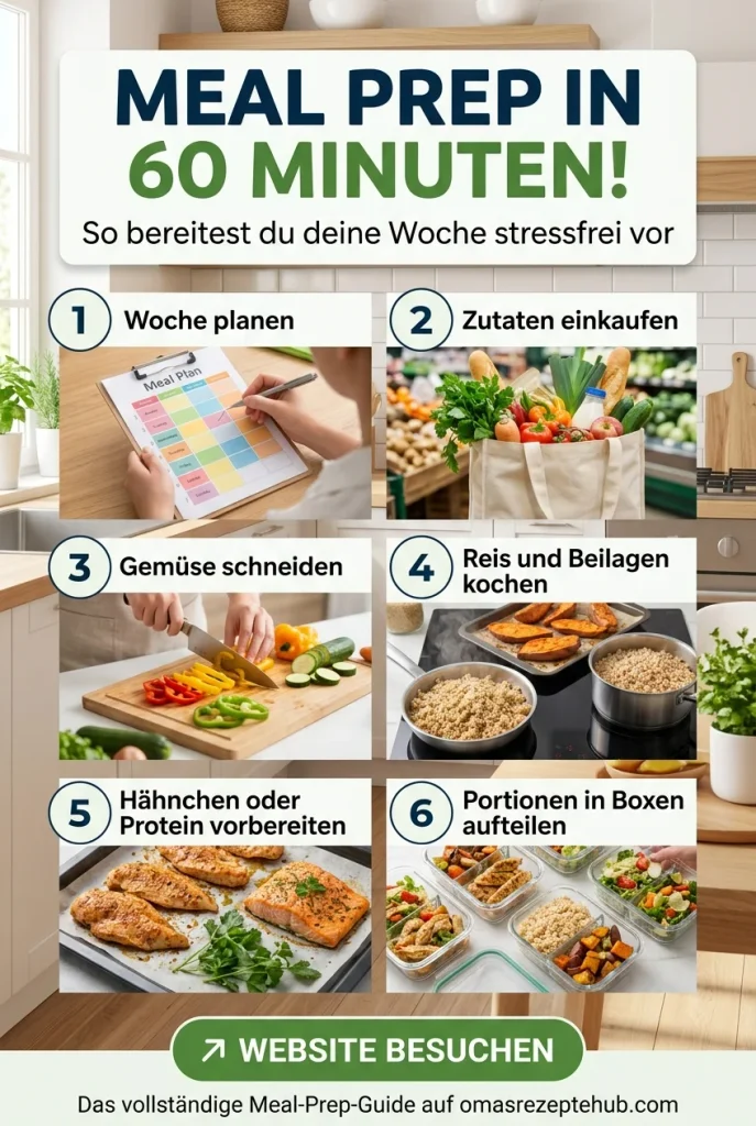 Meal Prep Ideen für die Woche
