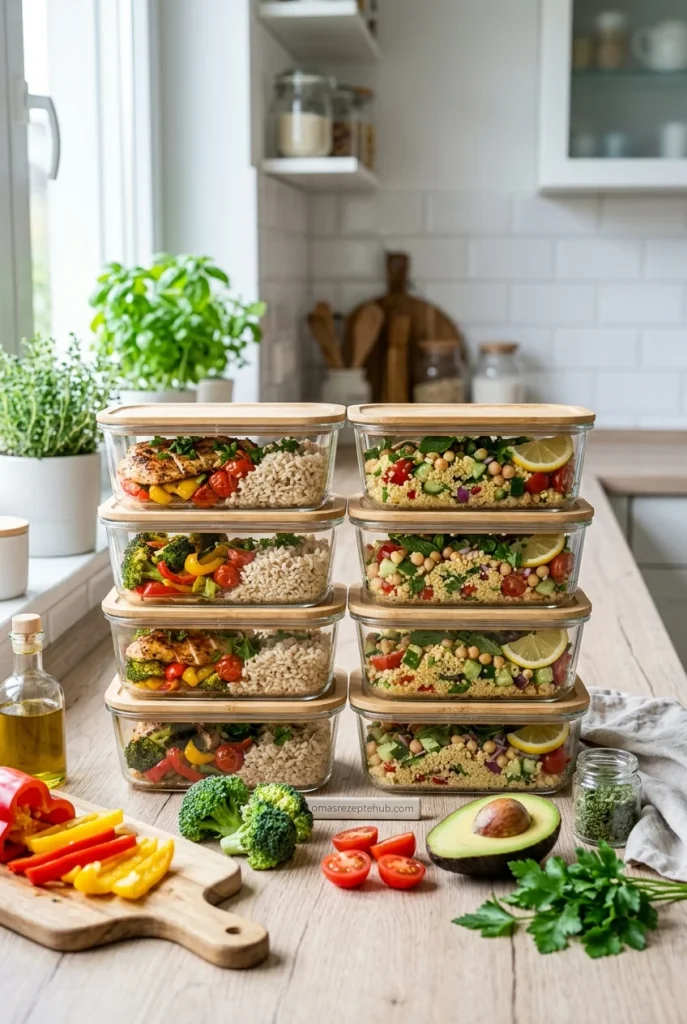 Meal Prep Ideen für die Woche
