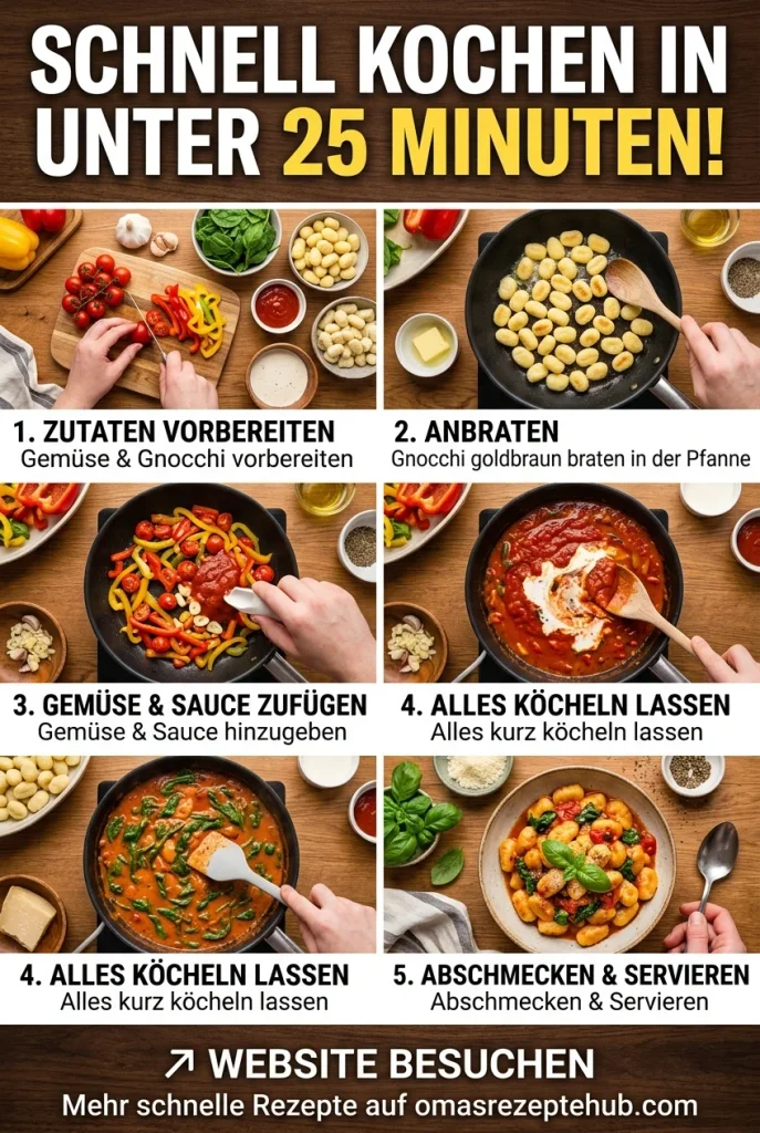 Schnelle Rezepte unter 25 Minuten