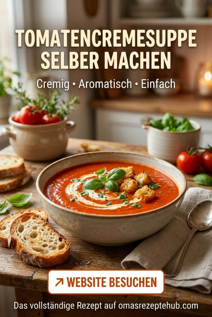 Tomatencremesuppe selber machen