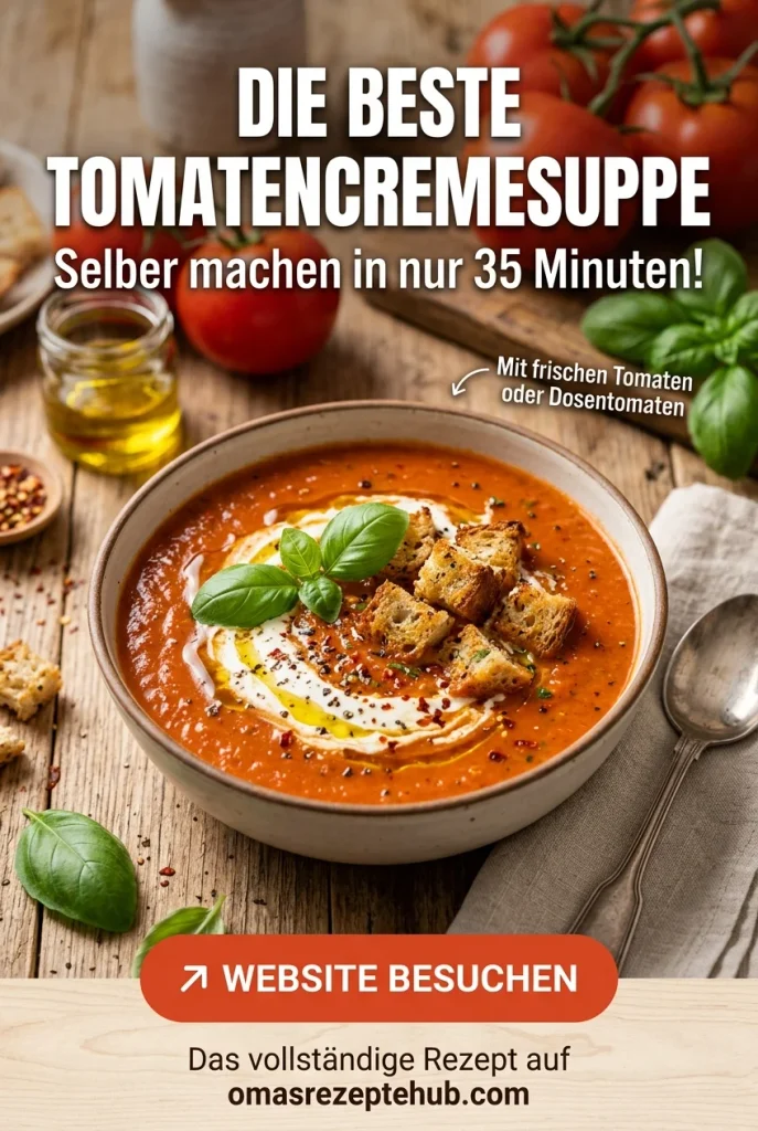 Tomatencremesuppe selber machen