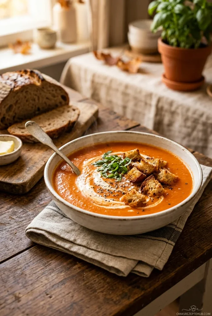 Tomatencremesuppe selber machen