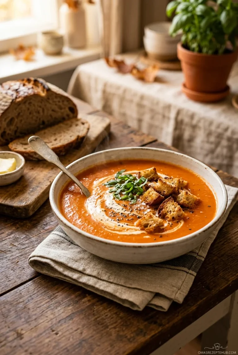 Tomatencremesuppe selber machen Cremig, einfach & lecker