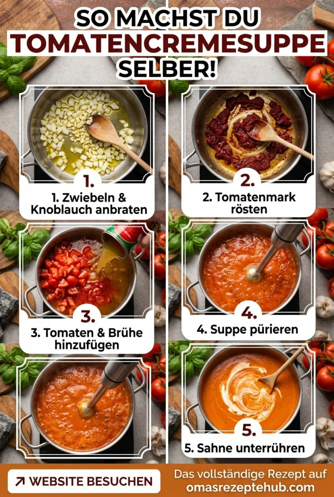 Tomatencremesuppe selber machen