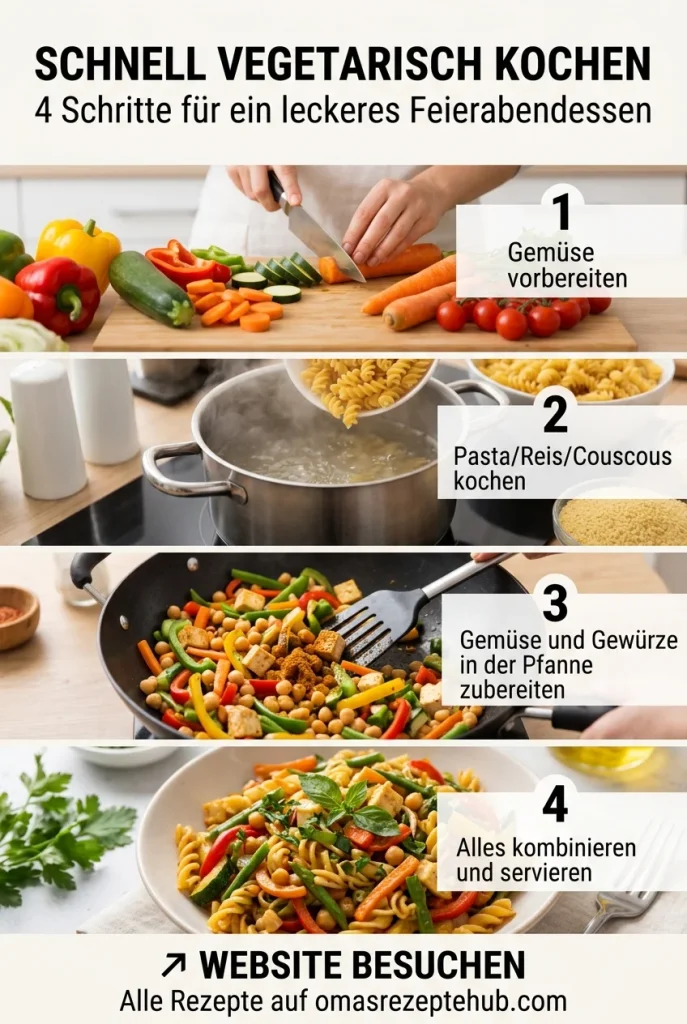 Vegetarische Blitzrezepte