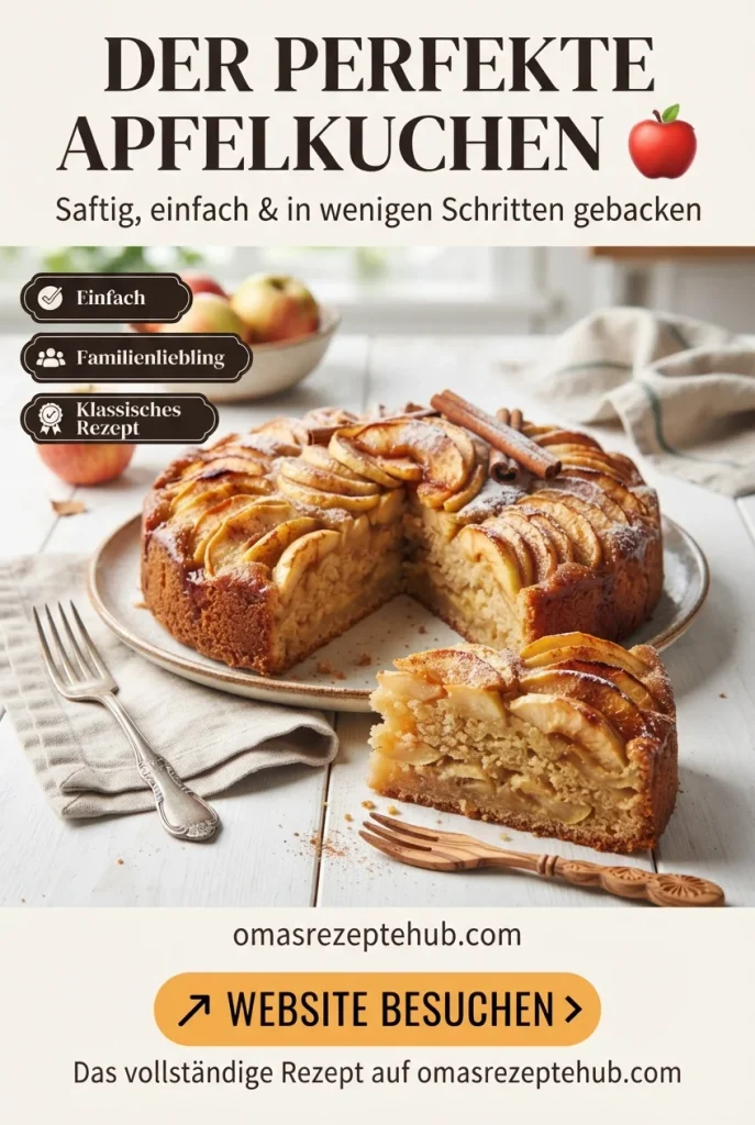 Apfelkuchen Rezept