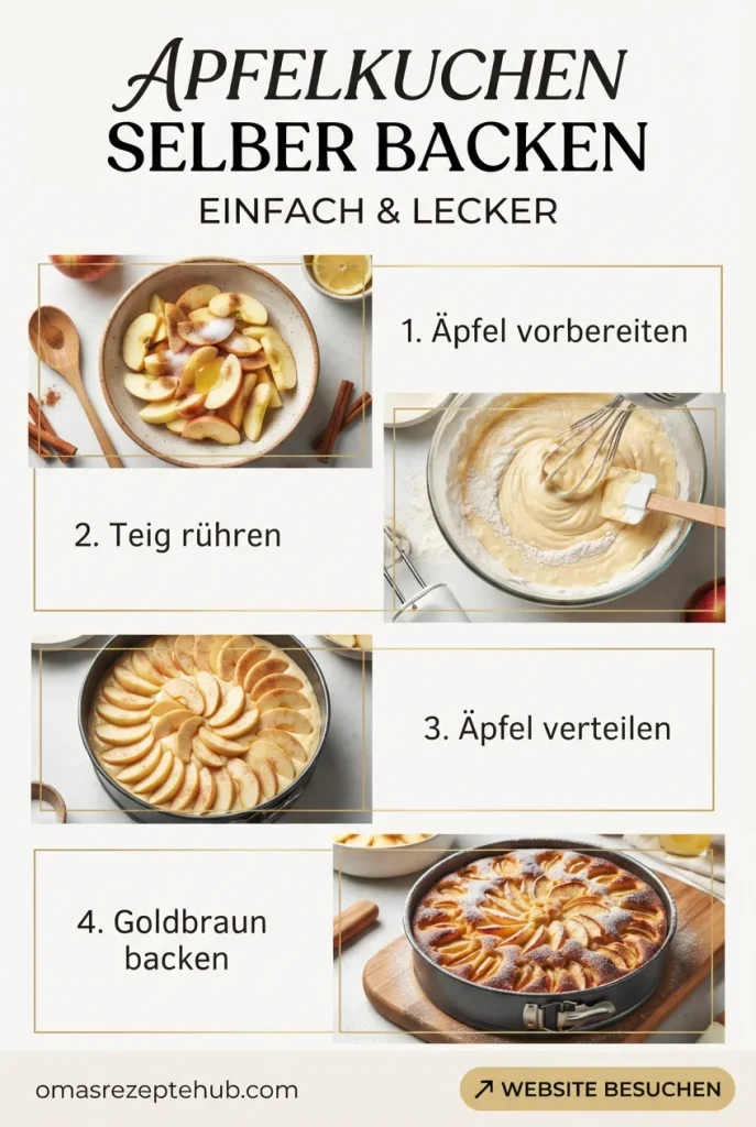 Apfelkuchen Rezept