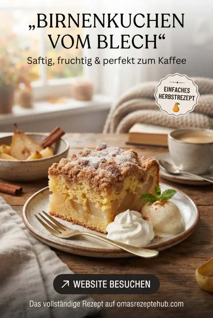 birnenkuchen blech