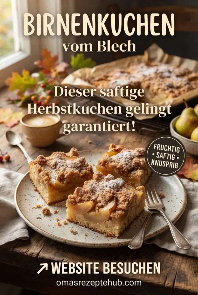 birnenkuchen blech