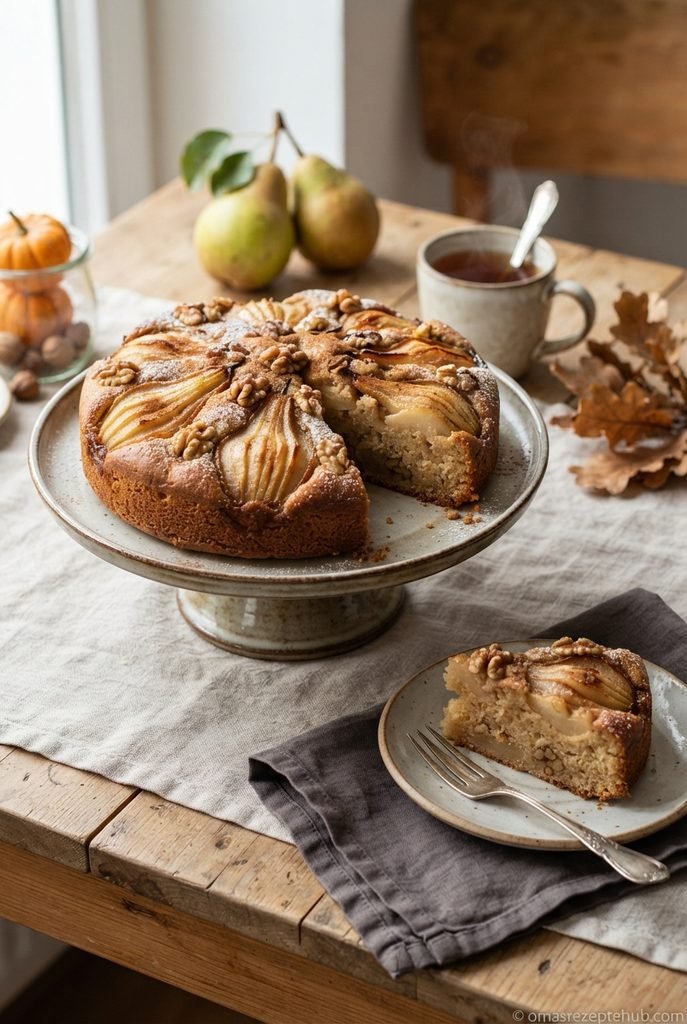 Birnenkuchen gesund