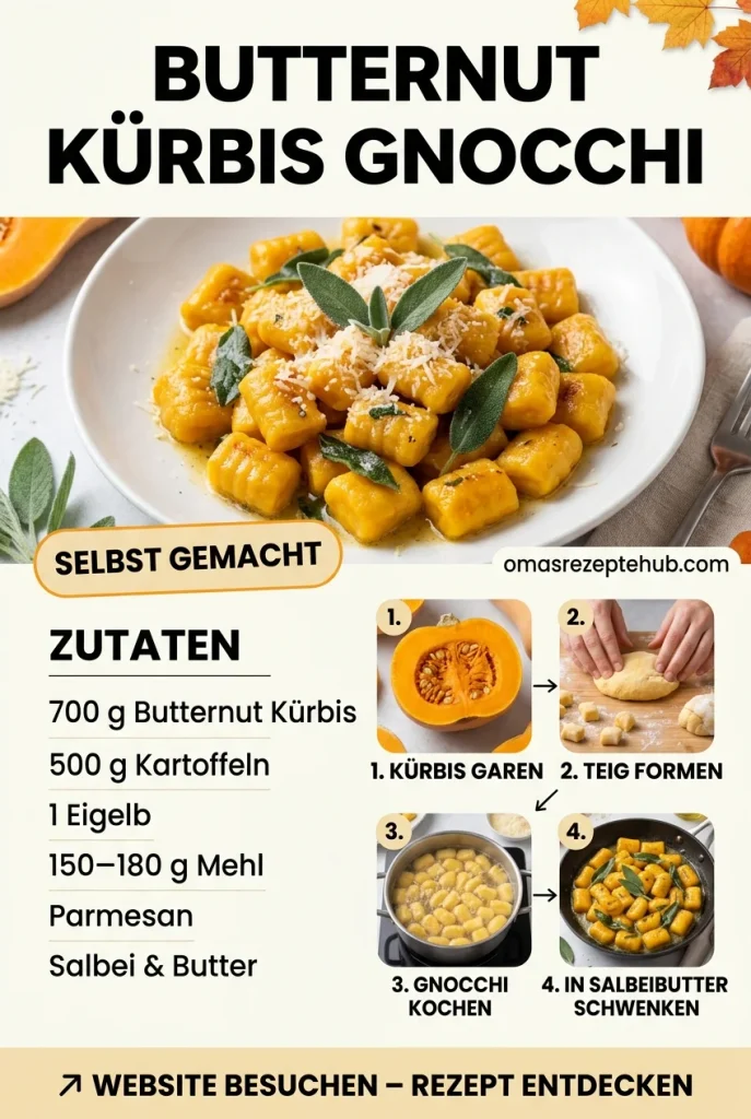 butternut kürbis gnocchi
