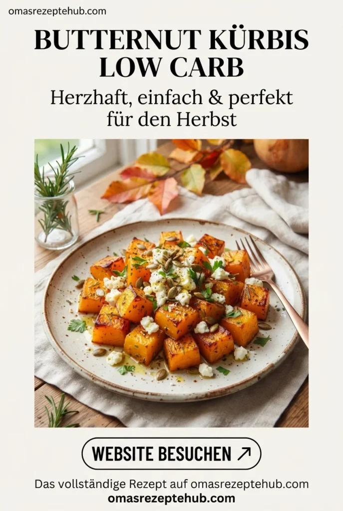 Butternut Kürbis Low Carb