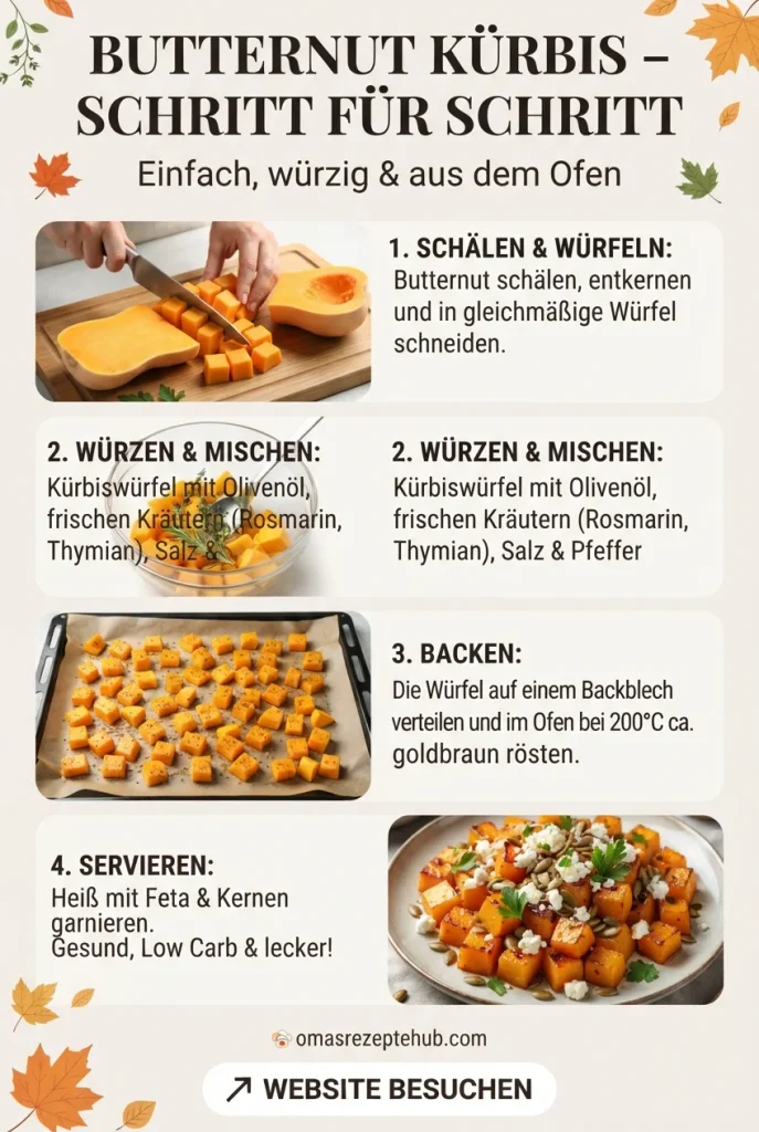 Butternut Kürbis Low Carb