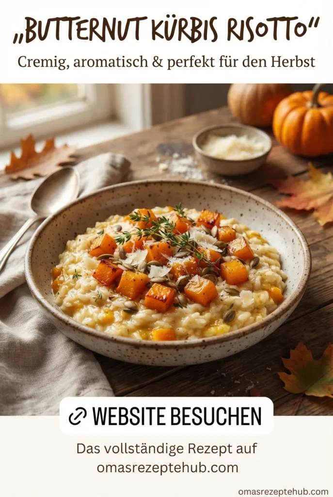 Butternut Kürbis Risotto
