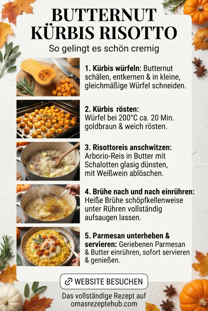 Butternut Kürbis Risotto