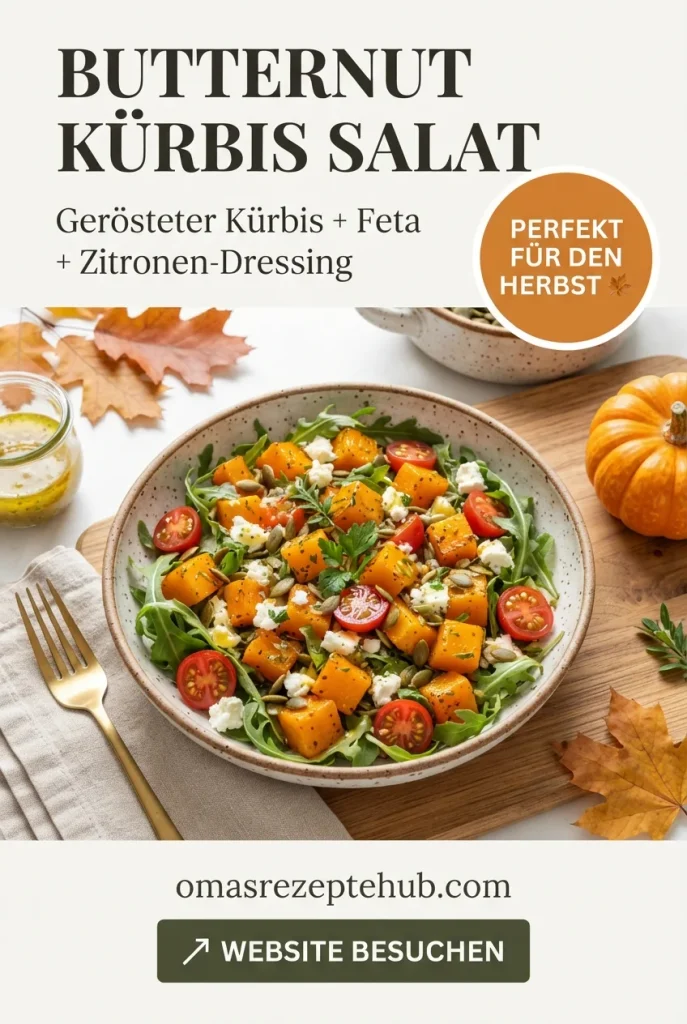 Butternut Kürbis Salat
