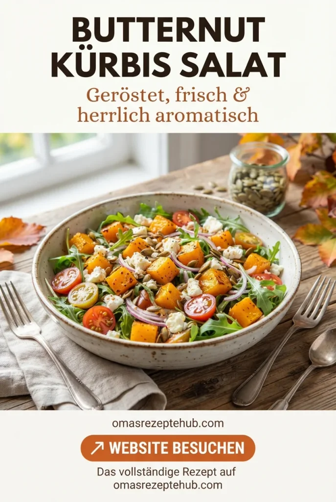 Butternut Kürbis Salat
