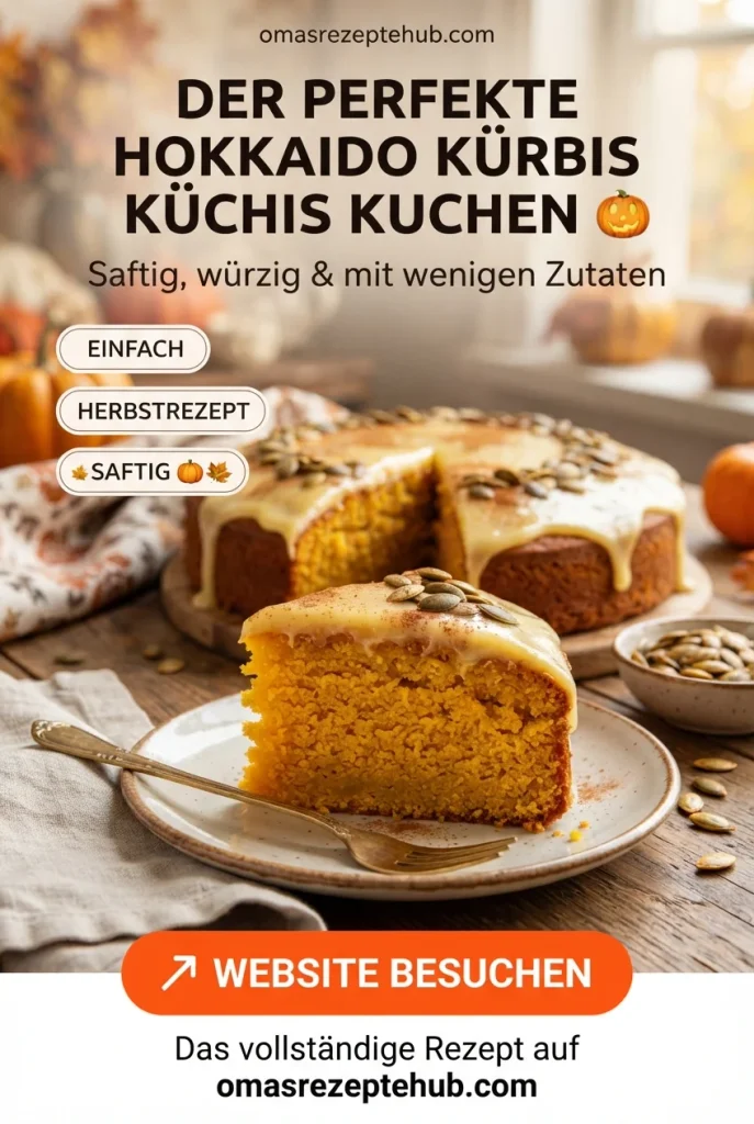 Hokkaido Kürbis Kuchen