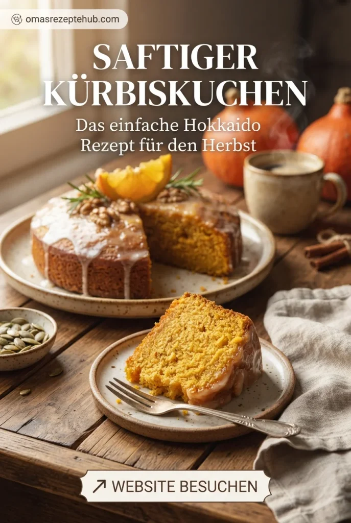 Hokkaido Kürbis Kuchen