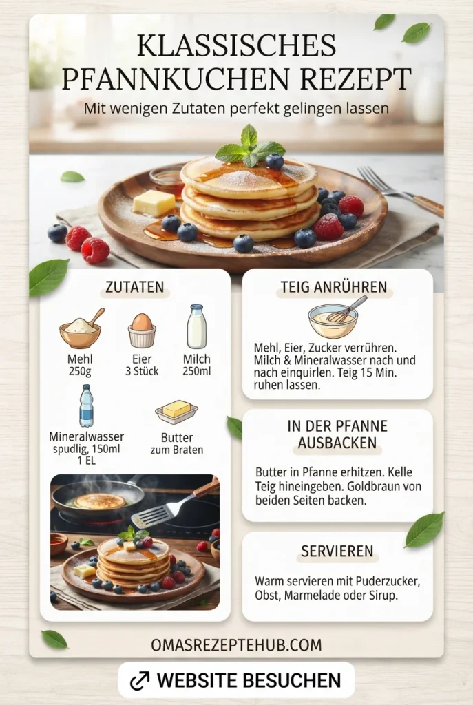 Pfannkuchen Rezept 