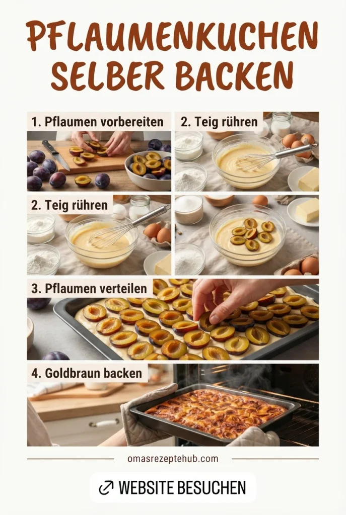 Pflaumenkuchen Rezept einfach