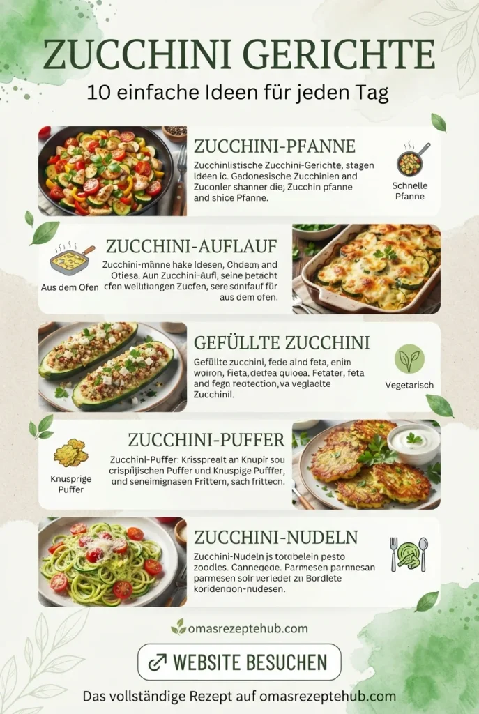 zucchini gerichte