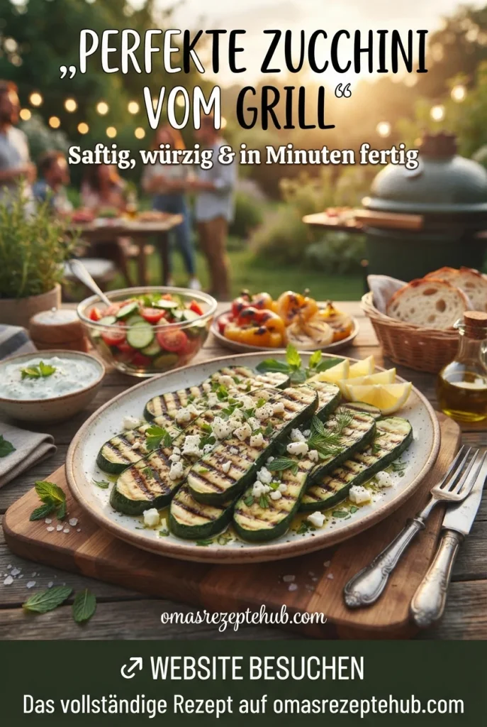 Zucchini grillen