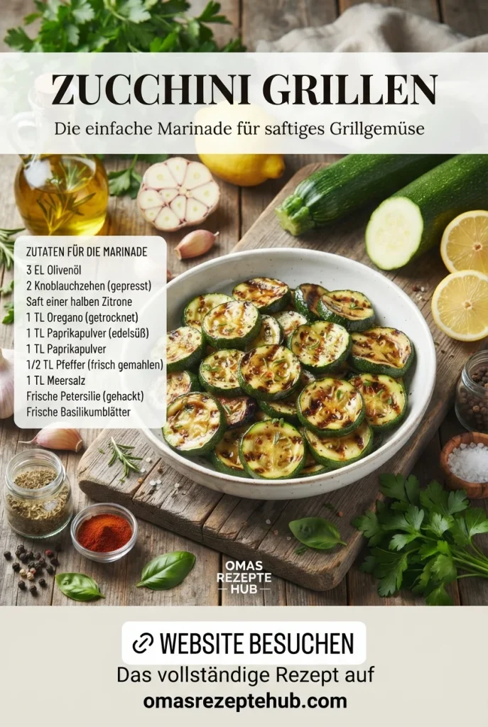 Zucchini grillen