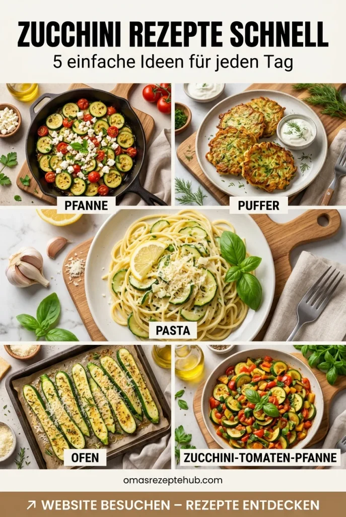 zucchini rezepte schnell