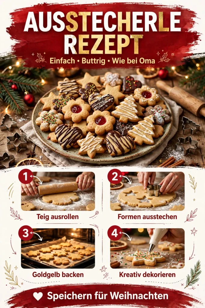 Ausstecherle Rezept (Cut-out cookies)