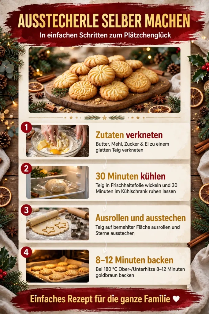 Ausstecherle Rezept (Cut-out cookies)