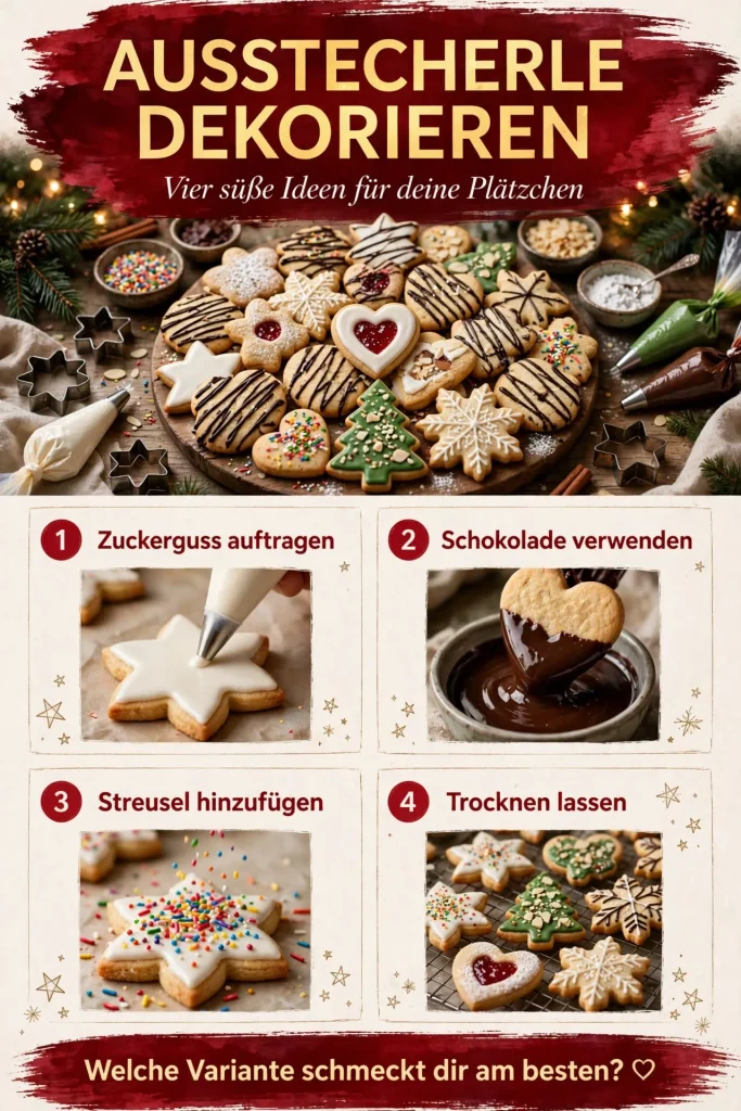 Ausstecherle Rezept Einfache buttrige Ausstechkekse wie von Oma
