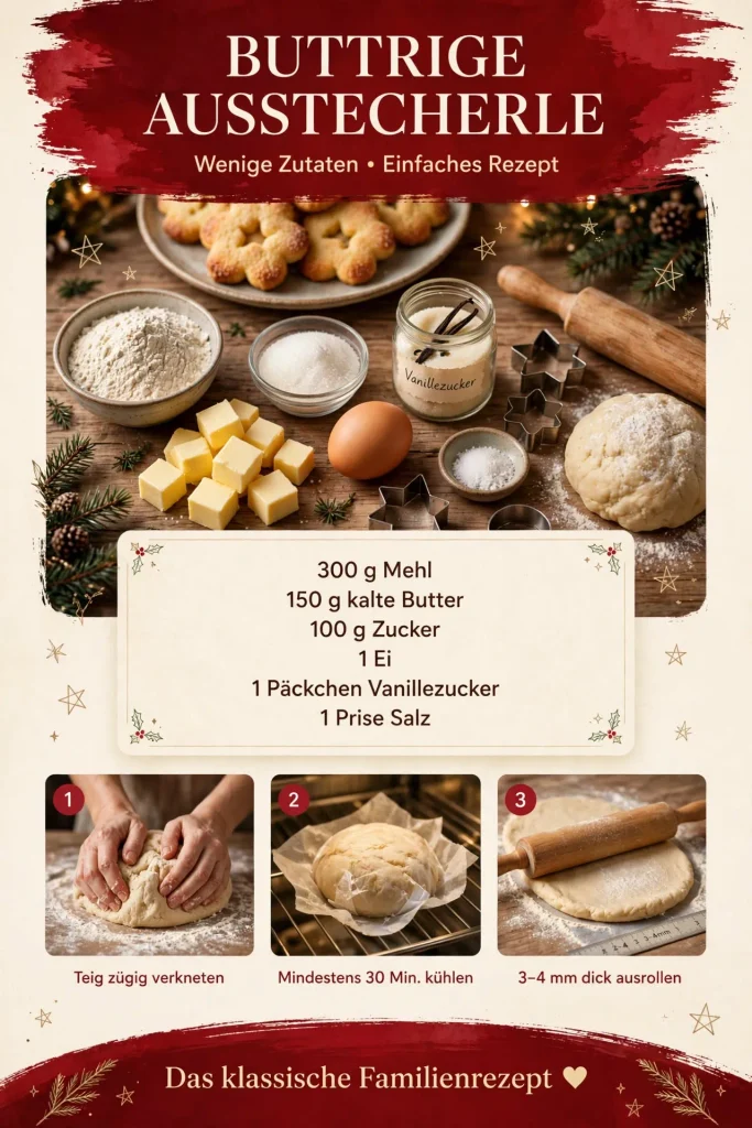 Ausstecherle Rezept (Cut-out cookies)