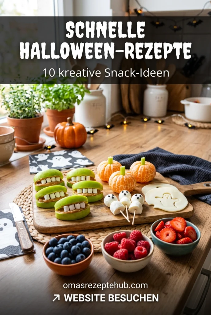 Einfache Halloween Rezepte