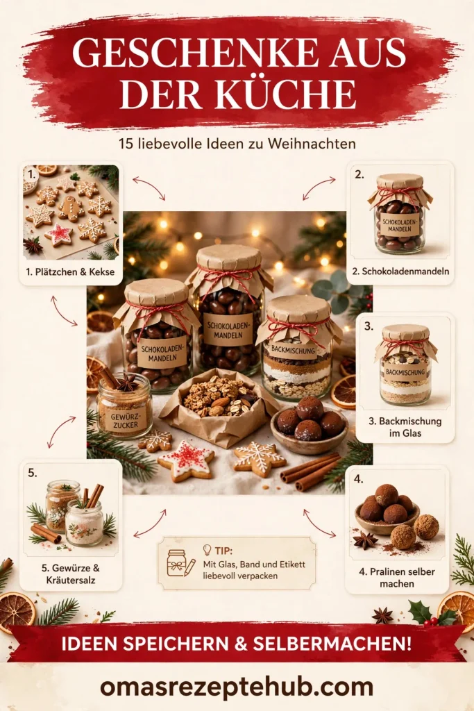 Geschenke aus der Küche Weihnachten