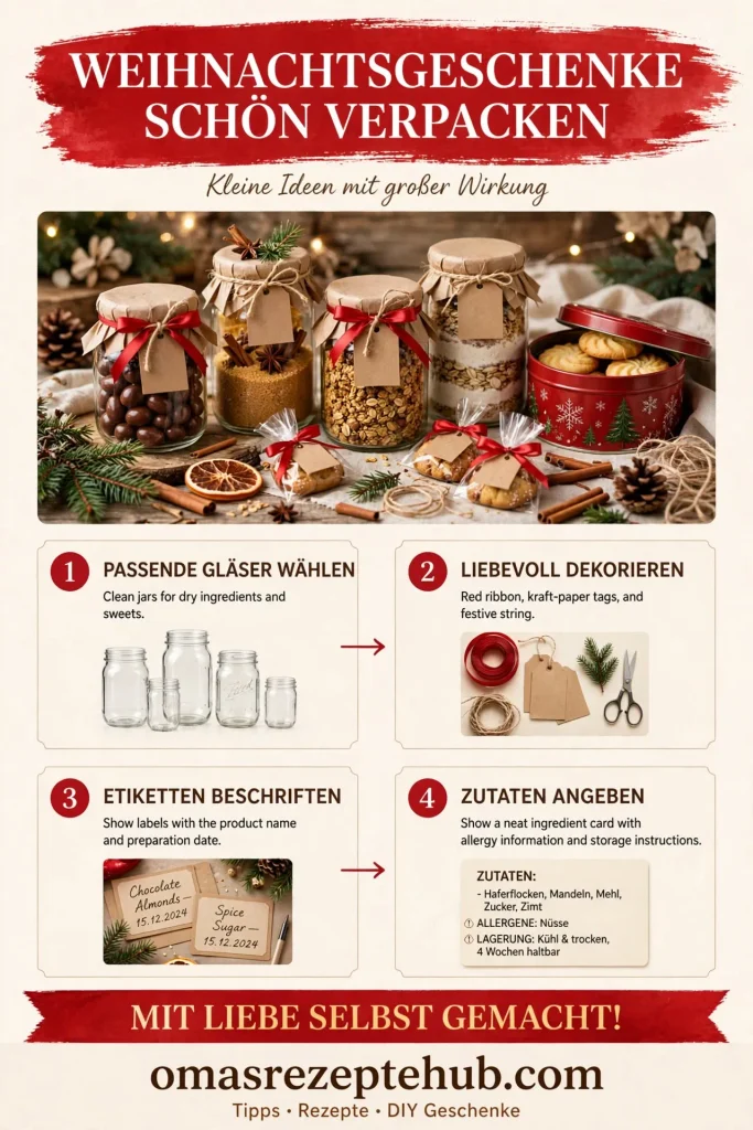 15 Geschenke aus der Küche zu Weihnachten Einfache Ideen zum Selbermachen
