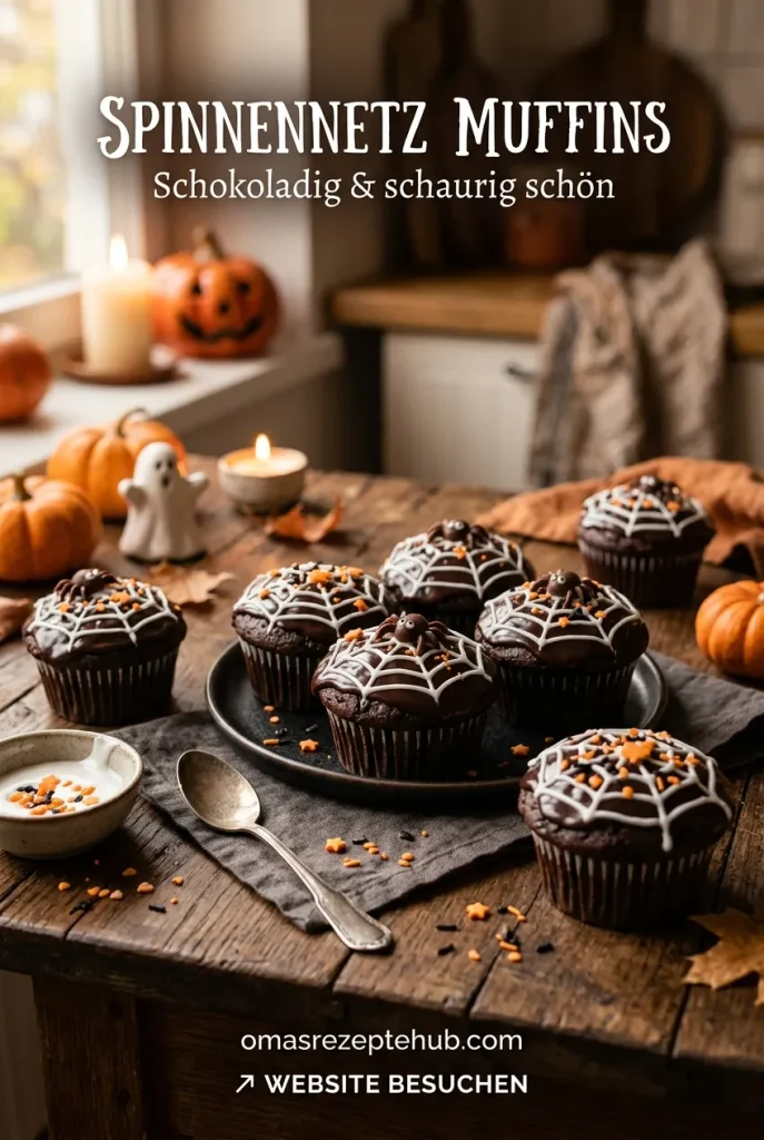 Gruselige Halloween Muffins