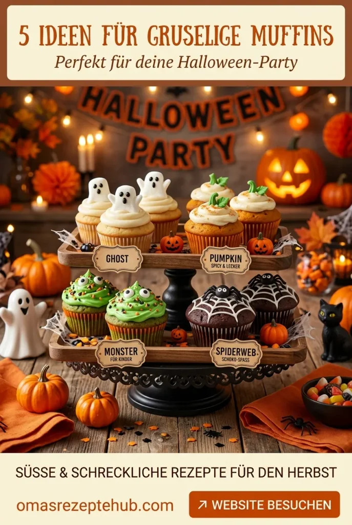 Gruselige Halloween Muffins
