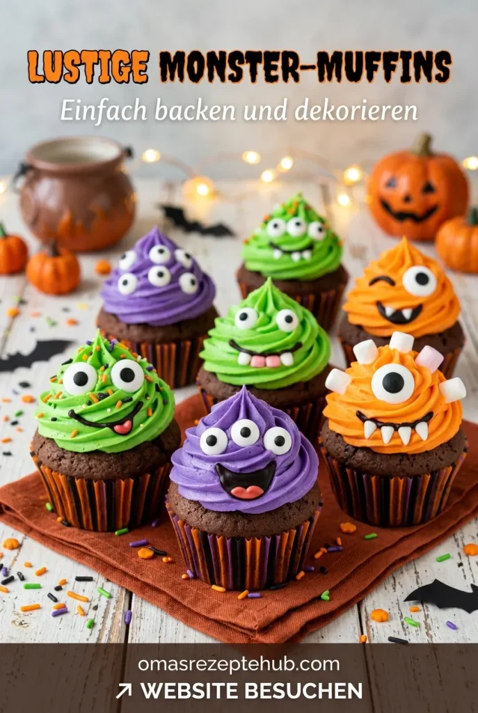 Gruselige Halloween Muffins