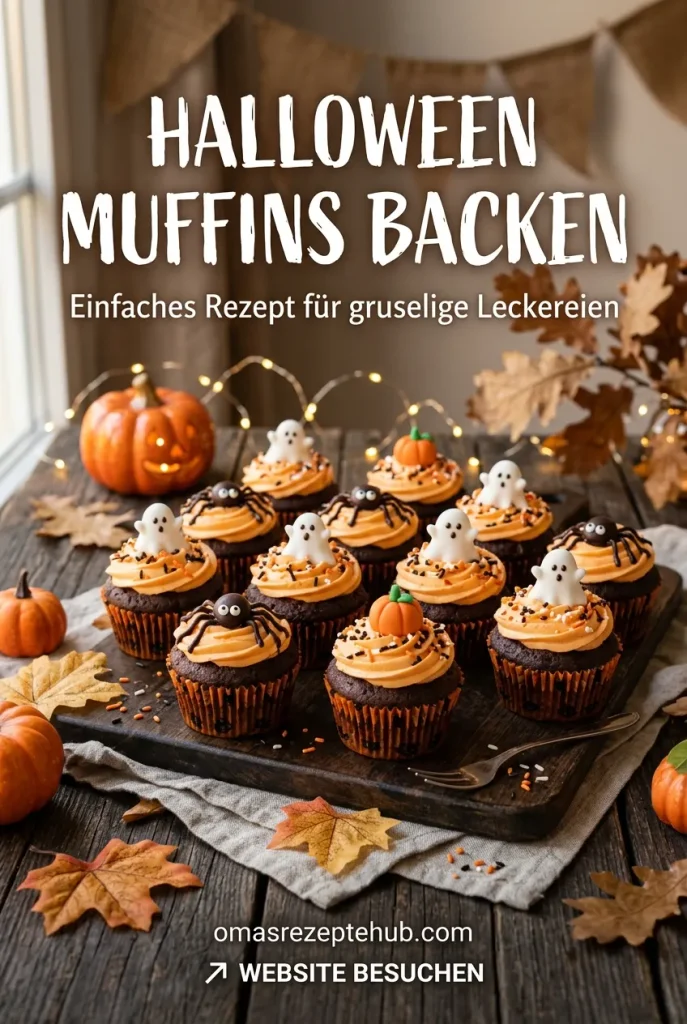 Halloween Muffins backen
