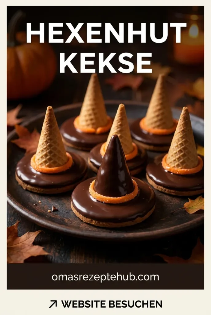 Hexenhut Kekse – Einfaches Halloween-Rezept zum Selbermachen