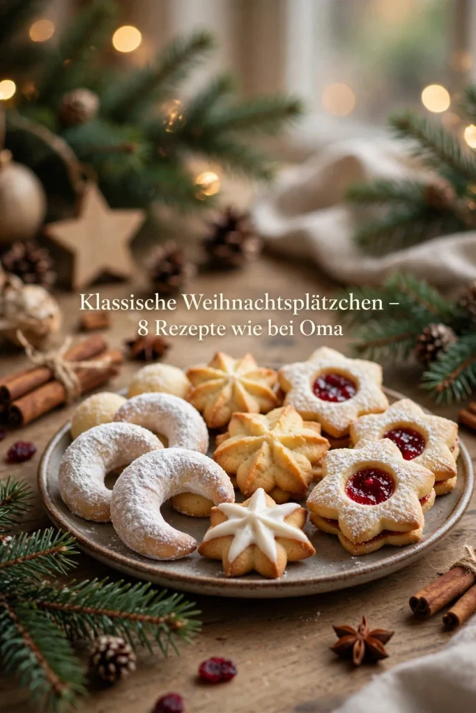 Klassische Weihnachtsplätzchen