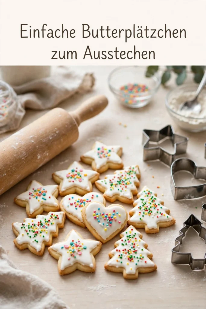 Klassische Weihnachtsplätzchen